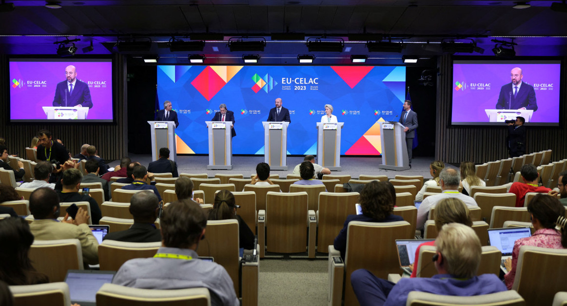 Cumbre de Unión Europea-CELAC en Bruselas. Foto: REUTERS.