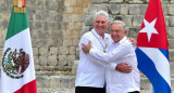 López Obrador y Díaz-Canel. Foto: presidencia de México