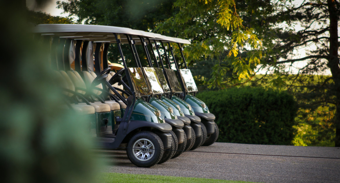 Carrito de golf. Foto: unsplash