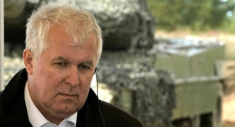 Ministro de Defensa de Lituania, Arvydas Anusauskas. Foto: Reuters.