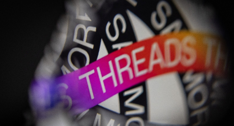 Threads, red social. Foto: Reuters