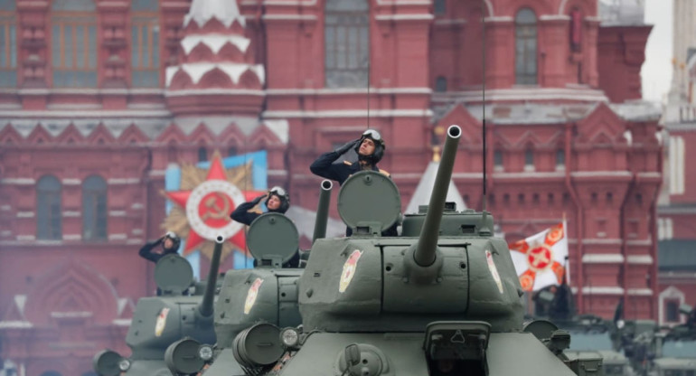 Servicio militar ruso. Foto: EFE