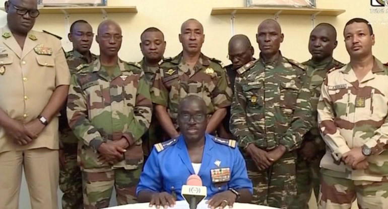 El Ejército de Níger. Foto: Reuters