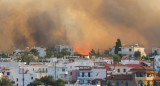 Incendios en Grecia. Foto: Reuters.