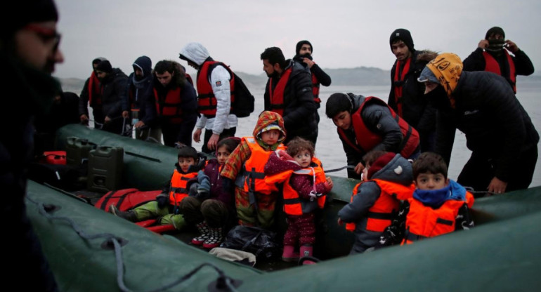 Niños inmigrantes en Reino Unido. Foto: Reuters