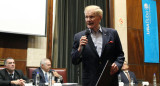 El director de la NASA, Bill Nelson, visitó Argentina. Foto: EFE.