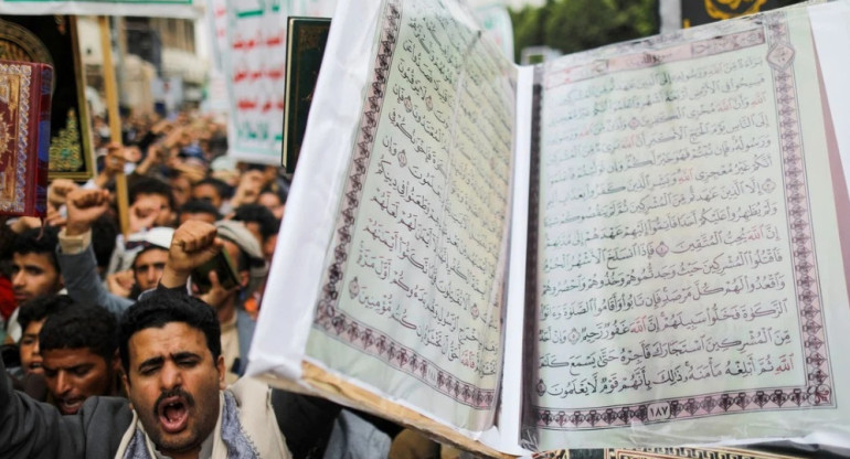 Reclamos en el mundo árabe tras la quema del Coran en Suecia y Dinamarca. Foto: REUTERS.