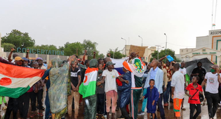 Golpe de Estado en Níger. Foto: EFE