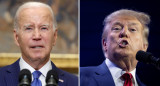 Joe Biden versus Donald Trump. Foto: Reuters.