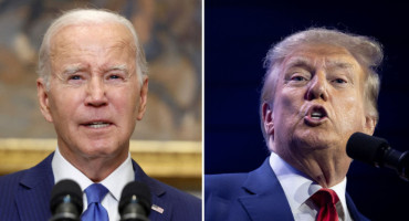 Joe Biden versus Donald Trump. Foto: Reuters.