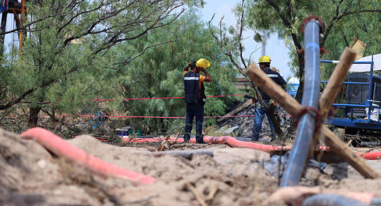 Se cumplió un año de un derrumbe en México que dejó diez muertos. Foto: EFE.