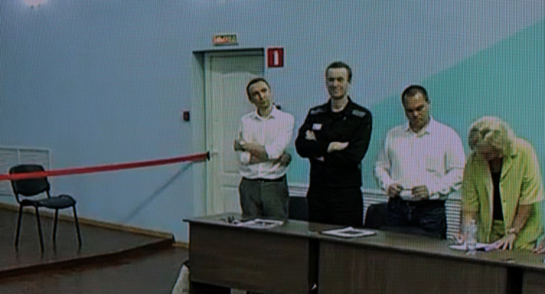 Alexéi Navalny recibió el apoyo de Estados Unidos tras la nueva condena. Foto: Reuters.