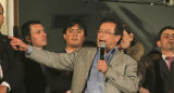 Gustavo Petro en su época de alcalde y Nicolás Petro. Foto: Colprensa.