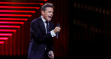 Luis Miguel durante su primer show en el Movistar Arena. Foto: Reuters.