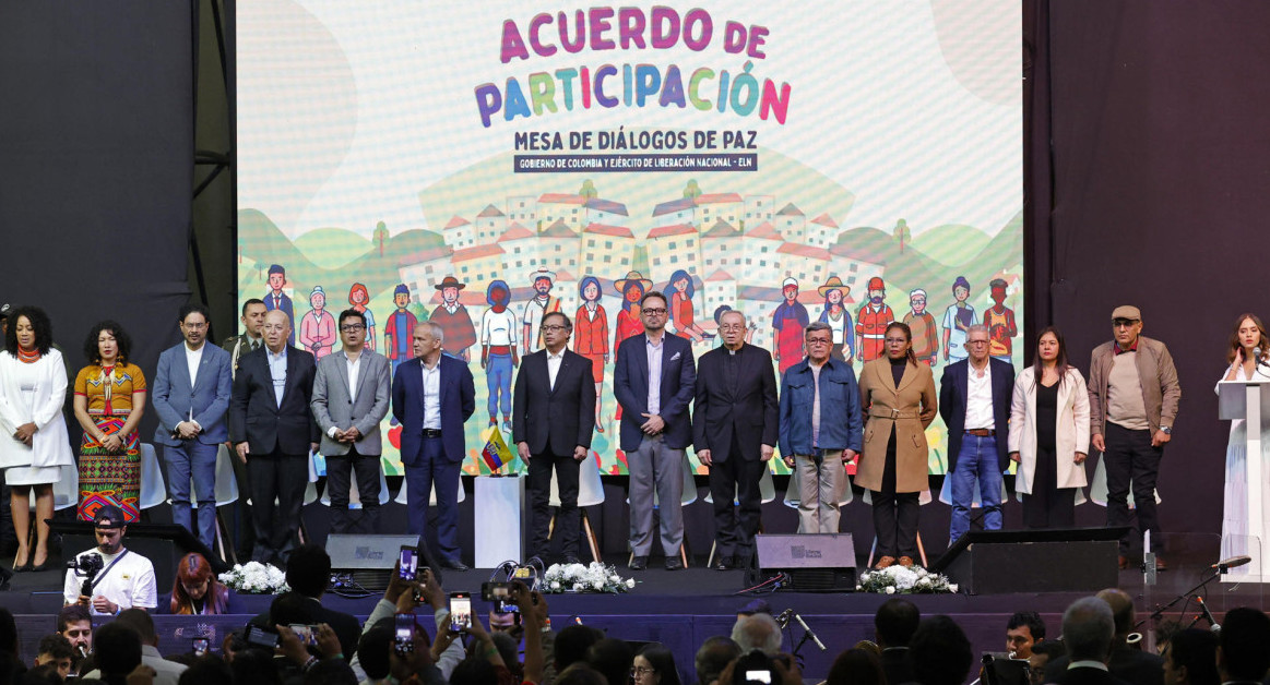 Comité Nacional de la Participación, Colombia. Foto: EFE