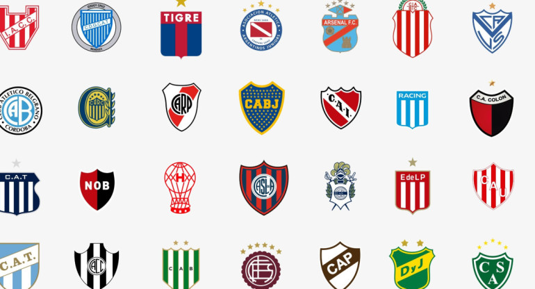 Equipos de la Liga Profesional de Fútbol 2023.