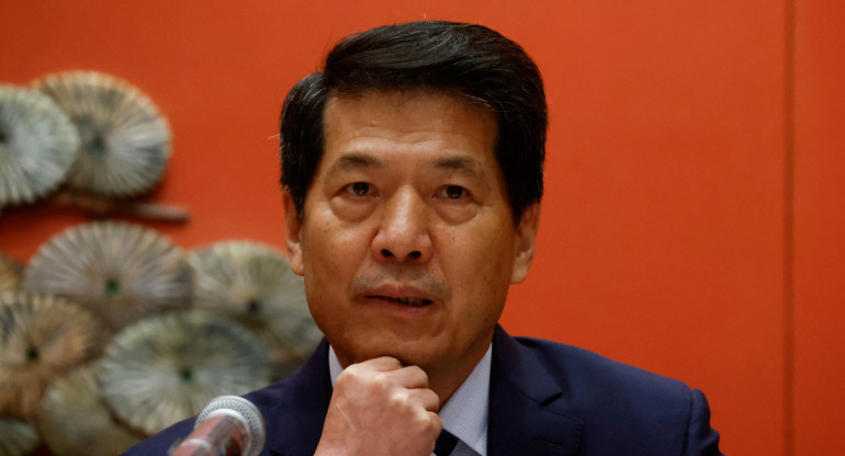Li Hui, funcionario para Asuntos Euroasiáticos. Foto: Reuters.