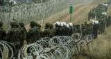 Soldados polacos en la frontera con Bielorussia. Foto: Reuters.