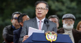 Gustavo Petro en la conmemoración del aniversario de la Batalla de Boyacá. Foto: EFE.