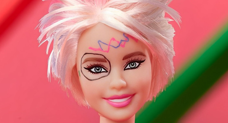 La muñeca de "Barbie Rarita". Foto: Instagram (barbie).