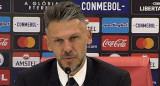 Martín Demichelis, DT de River Plate. Foto: NA/Captura de video.