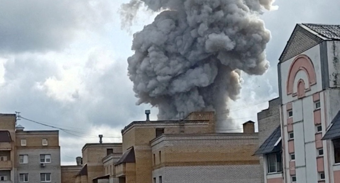 Explosión en Moscú. Foto: Reuters.