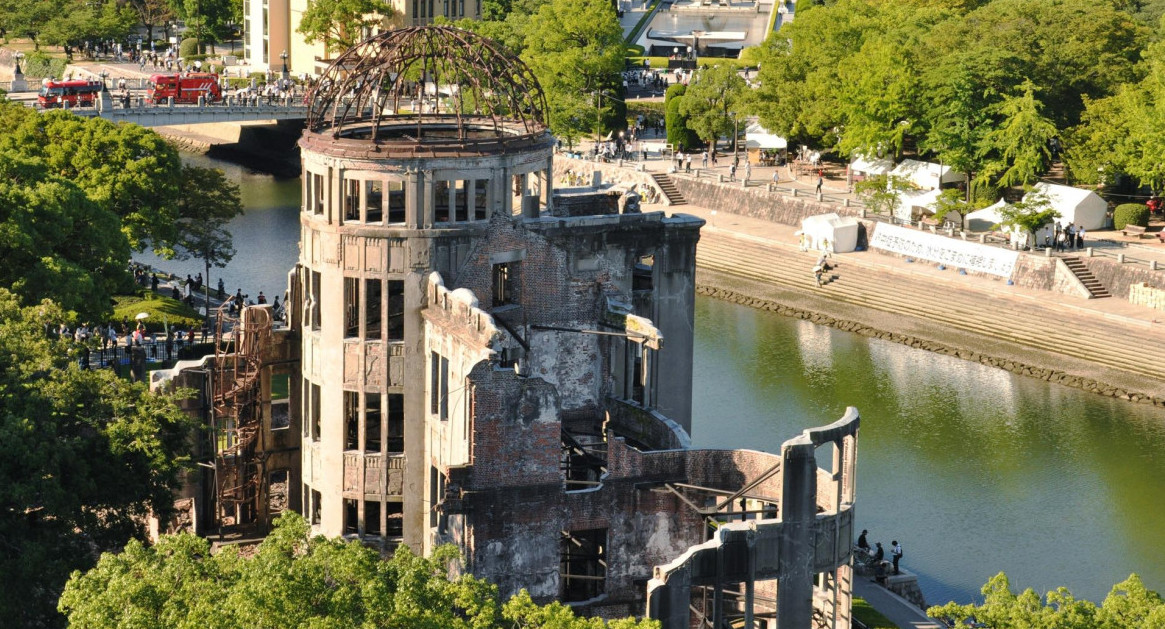 El 6 de agosto de 2023 se conmemoró, en Hiroshima, el 78° aniversario del bombardeo atómico. Foto: EFE.