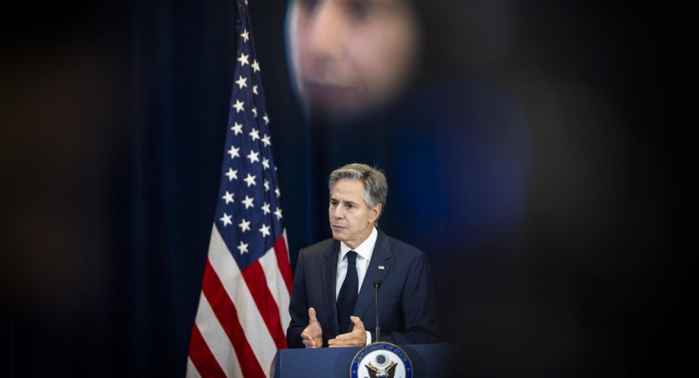 Antony Blinken, el secretario de Estado de Estados Unidos. Foto: EFE.