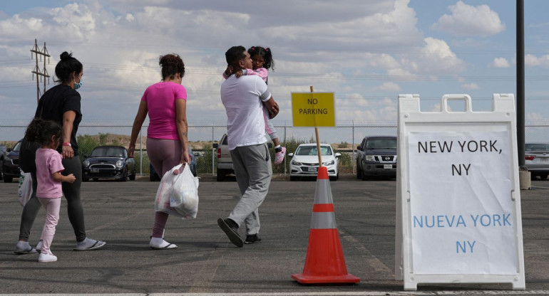 Inmigrantes en EEUU. Foto: Reuters