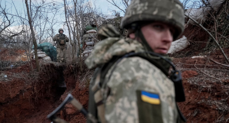 Fuerzas armadas ucranianas. Foto: Reuters