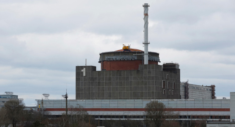 La central nuclear de Zaporiyia, la más grande de Europa. Foto: Reuters.