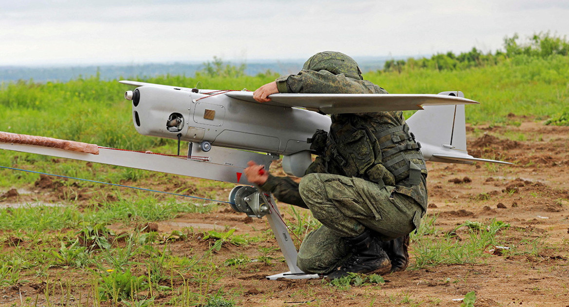 Drones usados en la guerra en Ucrania. Foto: Reuters