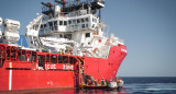 Crisis migratoria, barco en el Mediterráneo. Foto: EFE