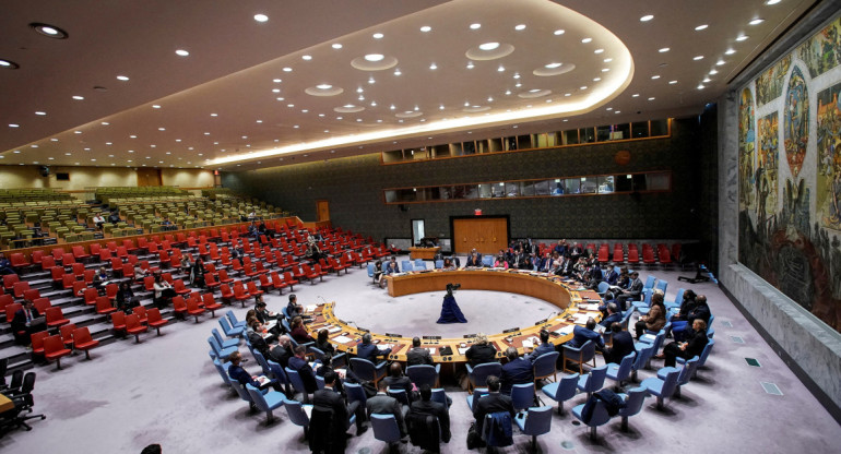 Reunión del Consejo de Seguridad de la ONU. Foto: Reuters.
