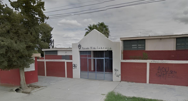 Misterio en una escuela de San Juan durante las Elecciones PASO 2023. Foto: Google Maps.