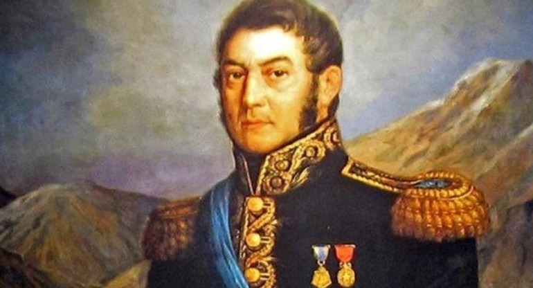José de San Martín. Foto: archivo Google.