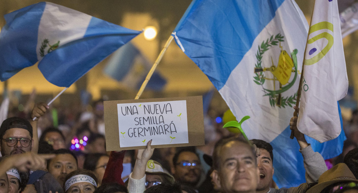 Elecciones en Guatemala. Foto: EFE