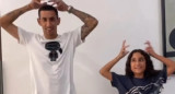 El video de Di Maria bailando que se hizo viral. Foto Instagram.