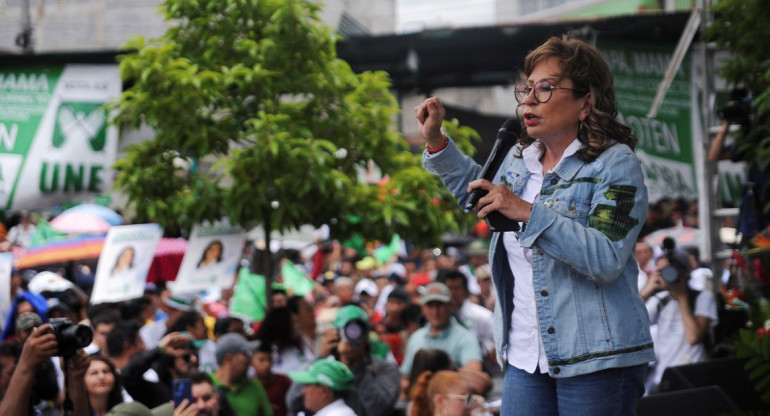 Sandra Torres, la candidata presidencial de Guatemala. Foto: Reuters.