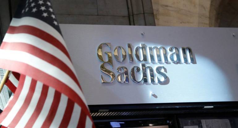 Logo de Goldman Sachs. Foto: Reuters.
