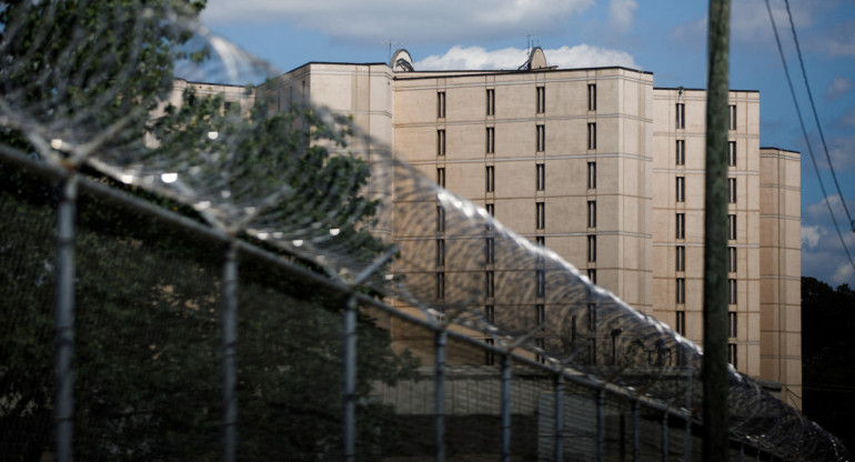 Prisión del condado de Fulton (Georgia). Foto: Reuters.
