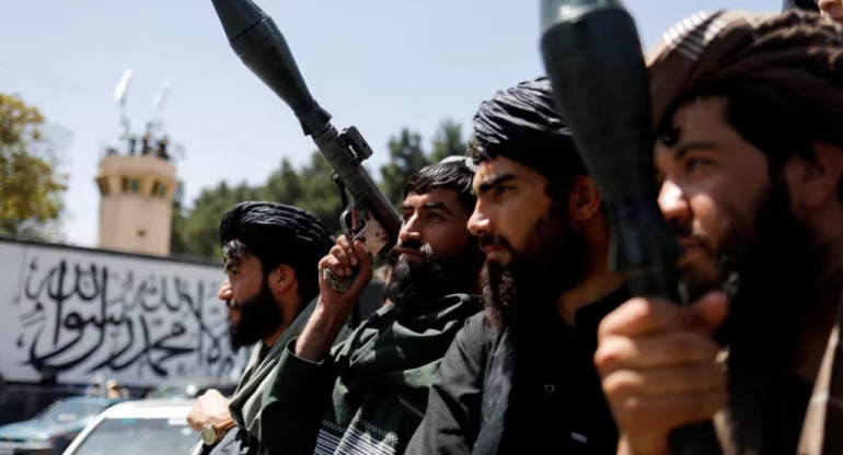 Talibanes. Foto: Reuters