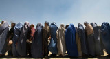 Mujeres bajo el régimen talibán. Foto: EFE