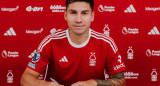 Gonzalo Montiel, futbolista. Foto: Twitter @NFFC