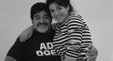 Gianinna y Diego Maradona. Foto: Instagram.