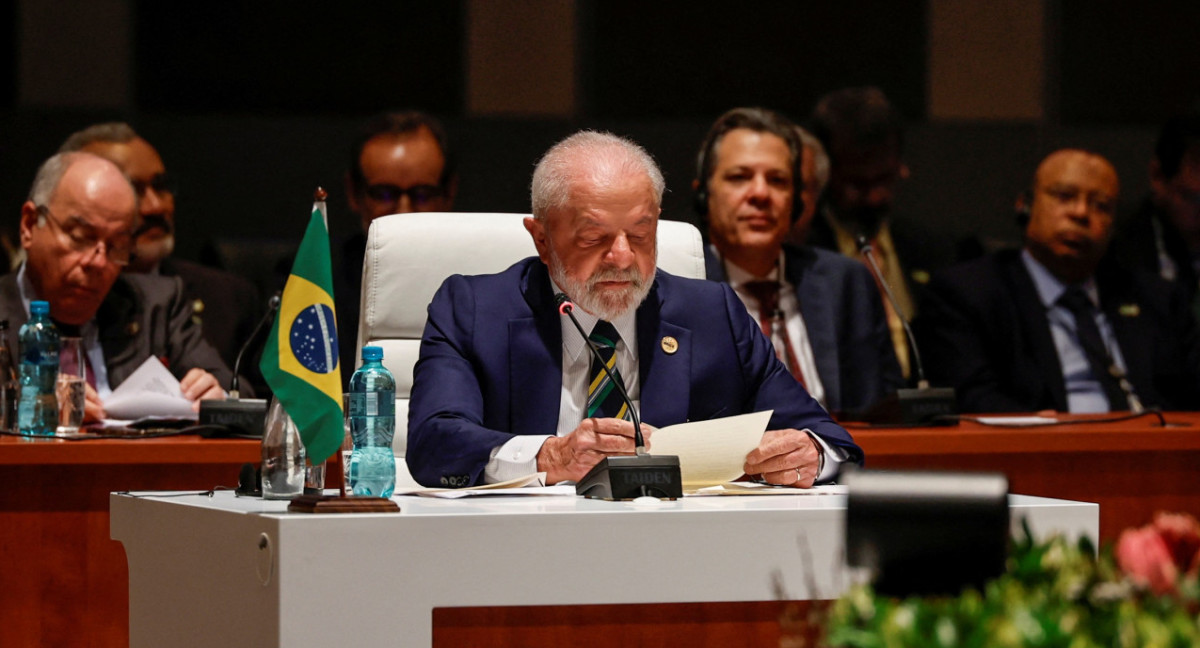 Lula da Silva en la Cumbre de los BRICS. Foto: Reuters.