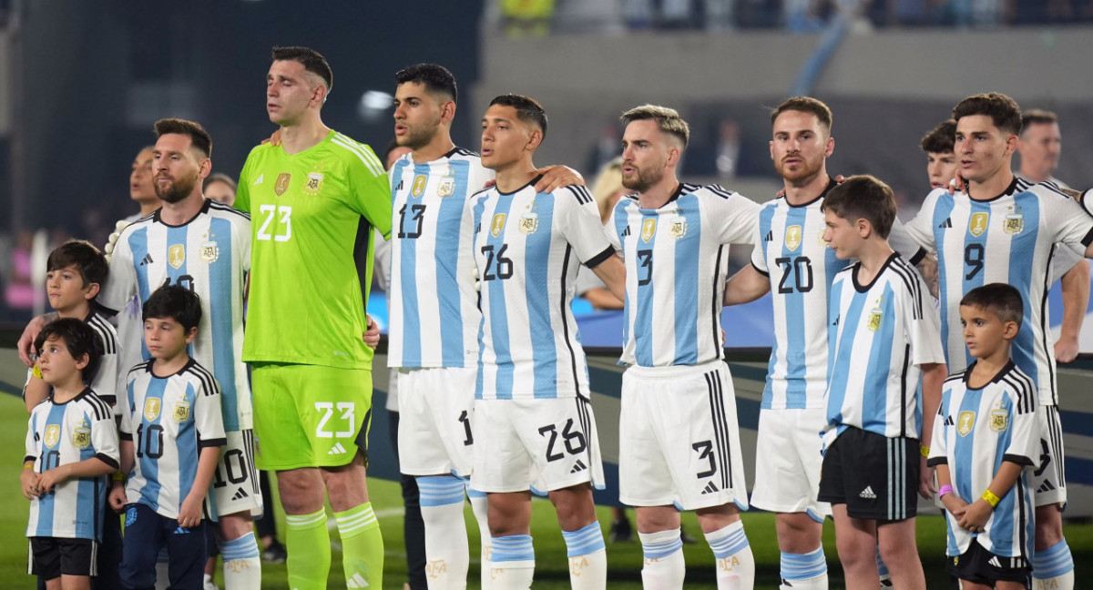 La Selección Argentina volverá a jugar el 12 de septiembre. Foto: NA.