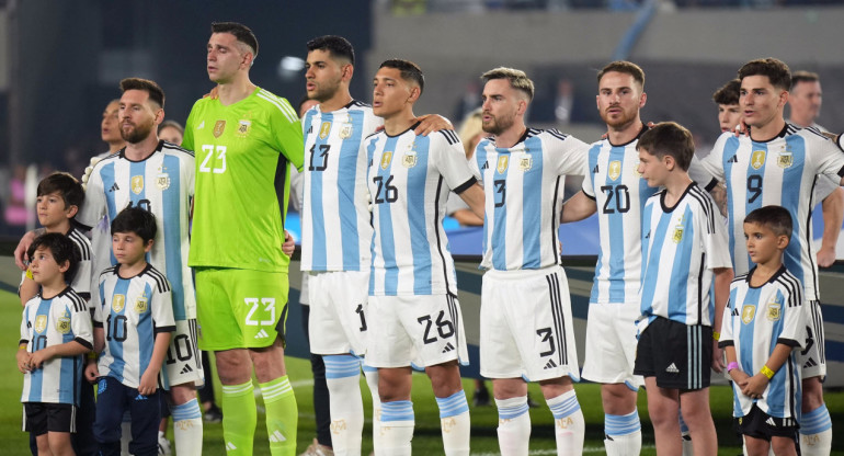 La Selección Argentina volverá a jugar el 12 de septiembre. Foto: NA.