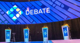 Argentina se prepara para el debate presidencial 2023. Foto: CNE.