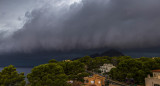 Temporal en Mallorca. Foto: EFE.